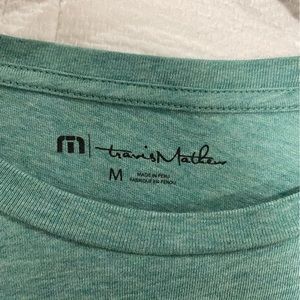 Travis Mathews men’s jade green t-shirt!! Men’s medium.  Used once